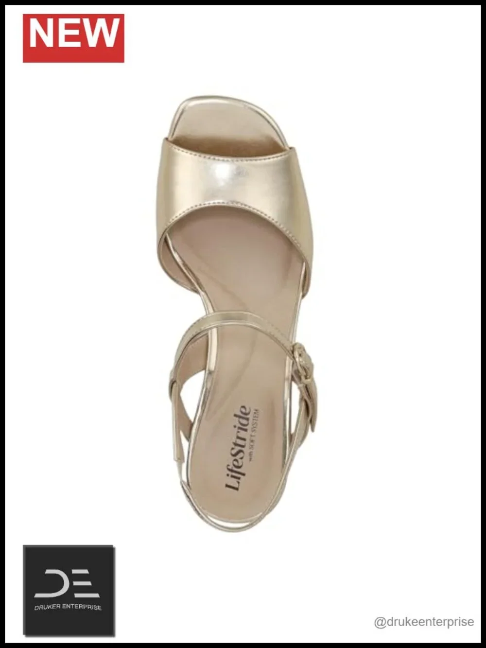 Comfortable Strappy Stiletto Heeled Sandals for Women by LifeStride